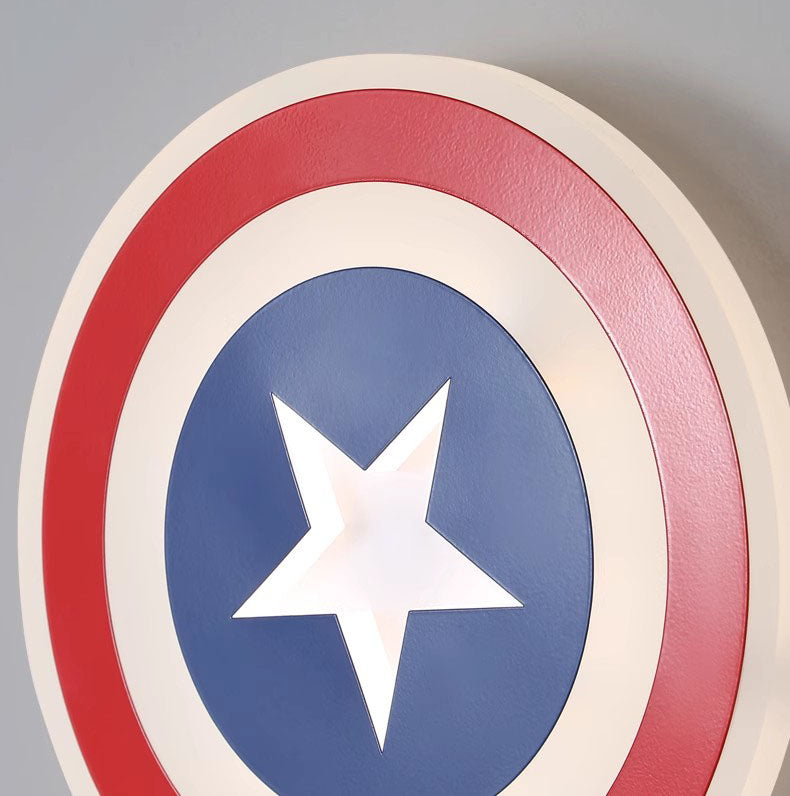 Captain America Shield Wall Lamp