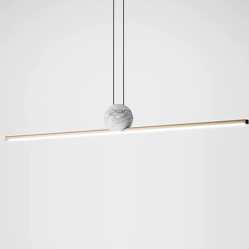 Marble Linear Pendant Light