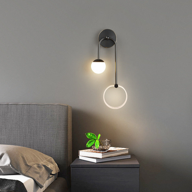 Balanced Circle LED Wall Lamp