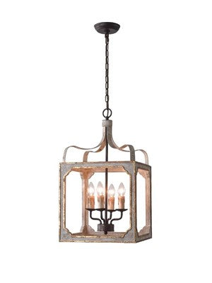 Bohemian Square Box Chandelier