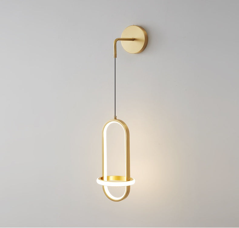 LED Oval Wall Lamp
