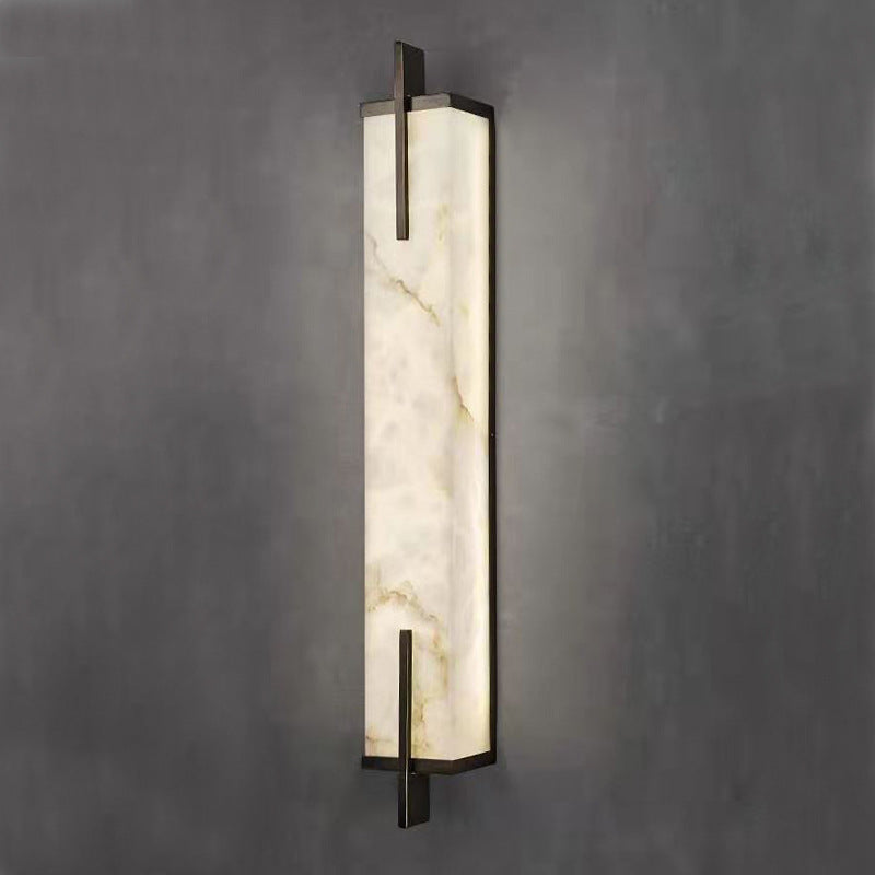 Square Marble Wall Lamp