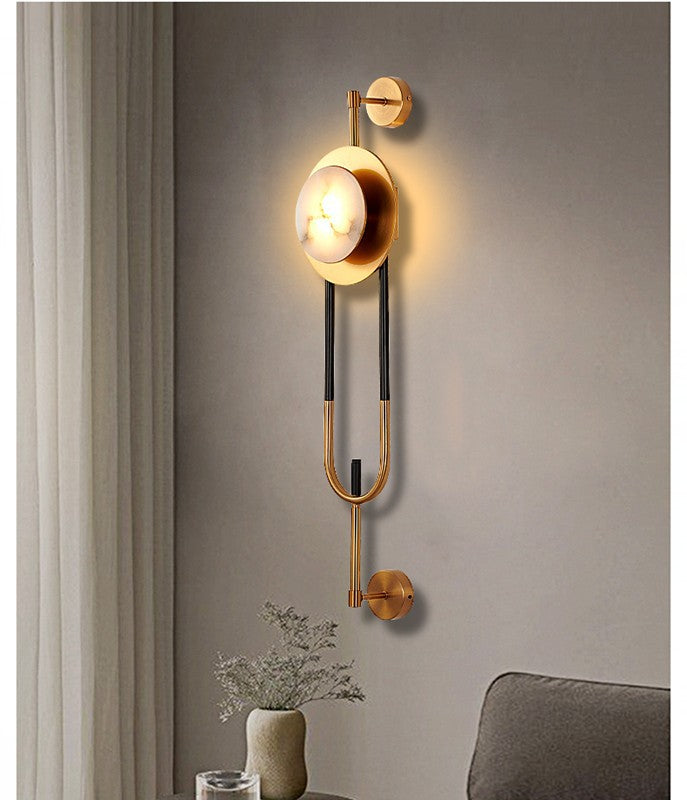 Marble Long Pole Wall Lamp