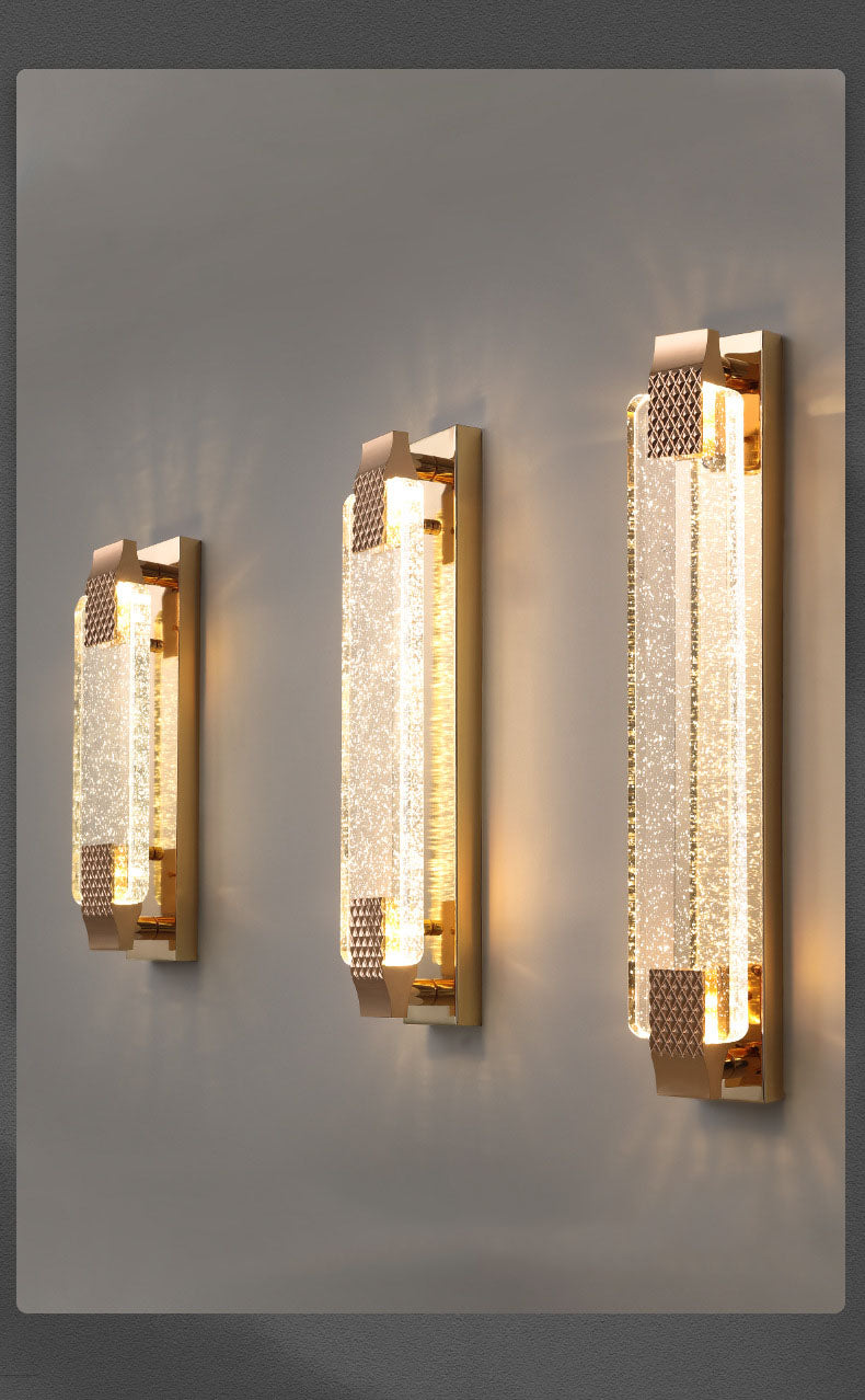 Crystal Bubble Wall Lamp