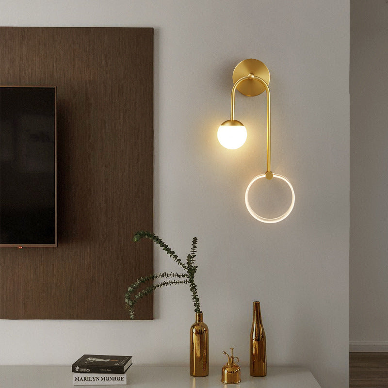 Balanced Circle LED Wall Lamp