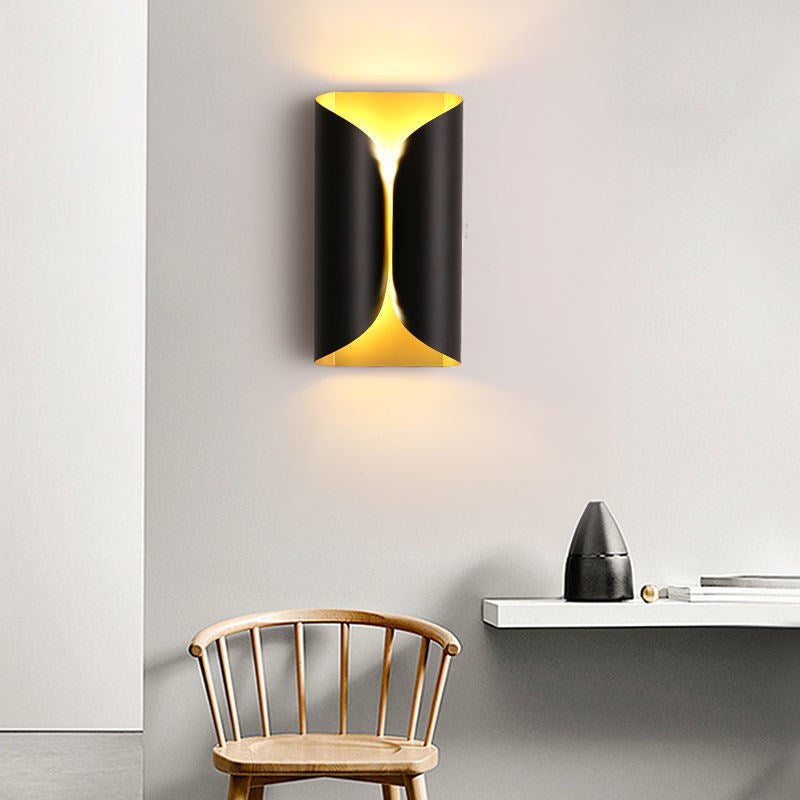 H Folding Paper Box Wall Lamp