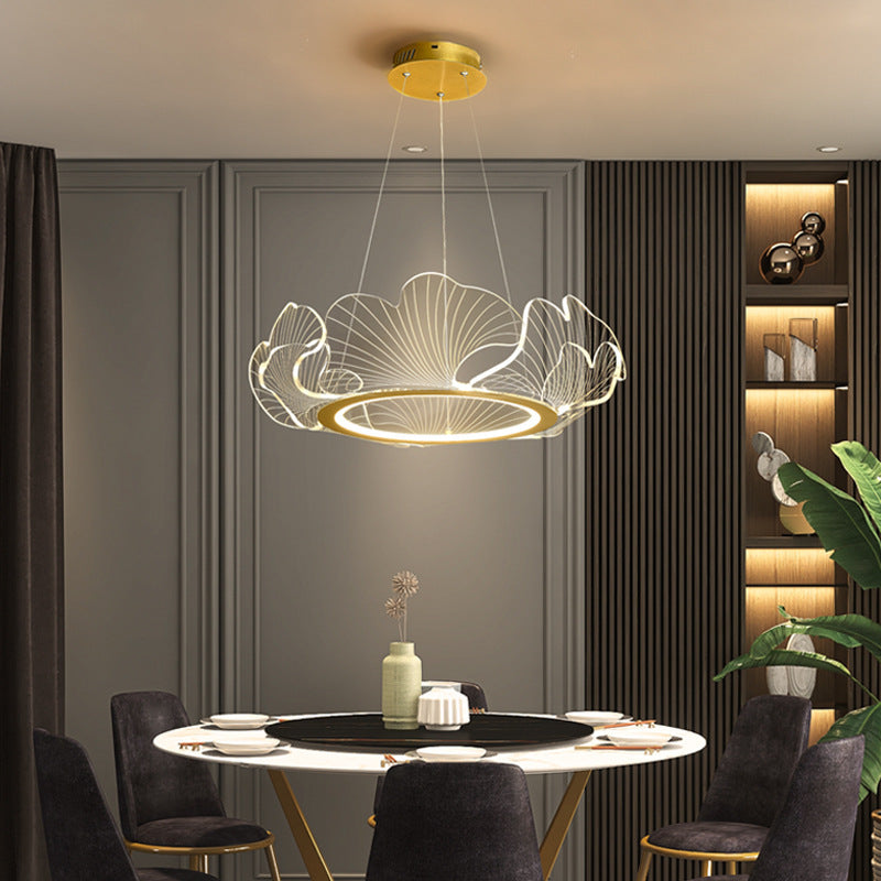 Lotus Leaf Chandelier