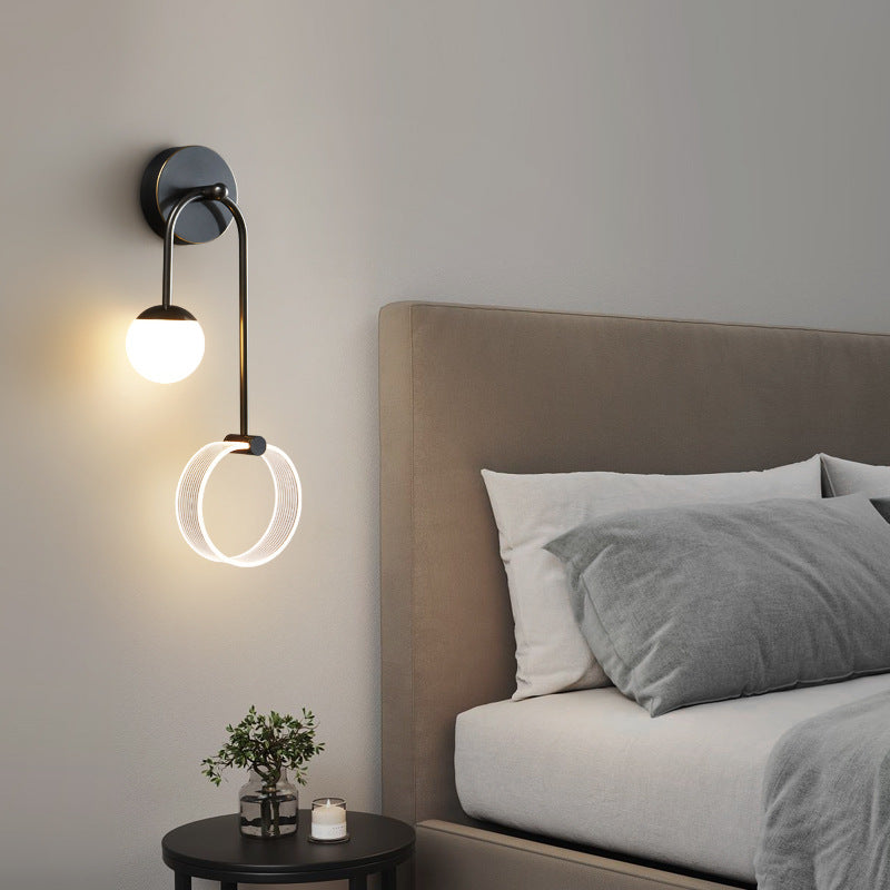 Balanced Circle LED Wall Lamp