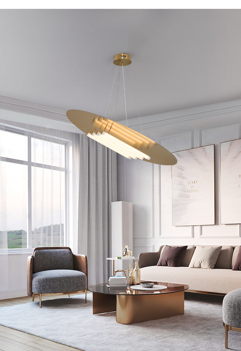 Large Disc Pendant Light