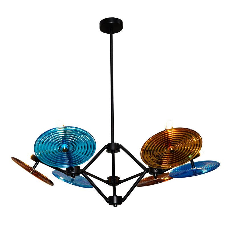 Colorful Rotary Pendant Lamp