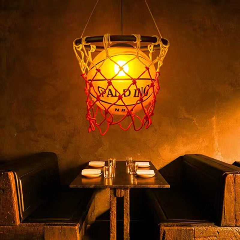 Creative Basketball Pendant Light