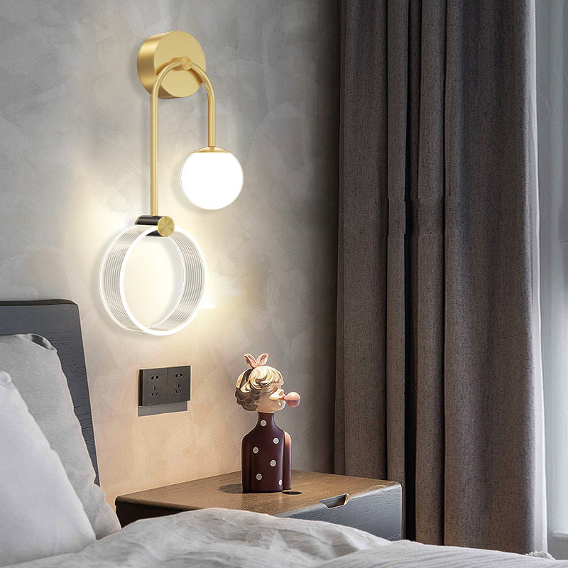 Balanced Circle LED Wall Lamp