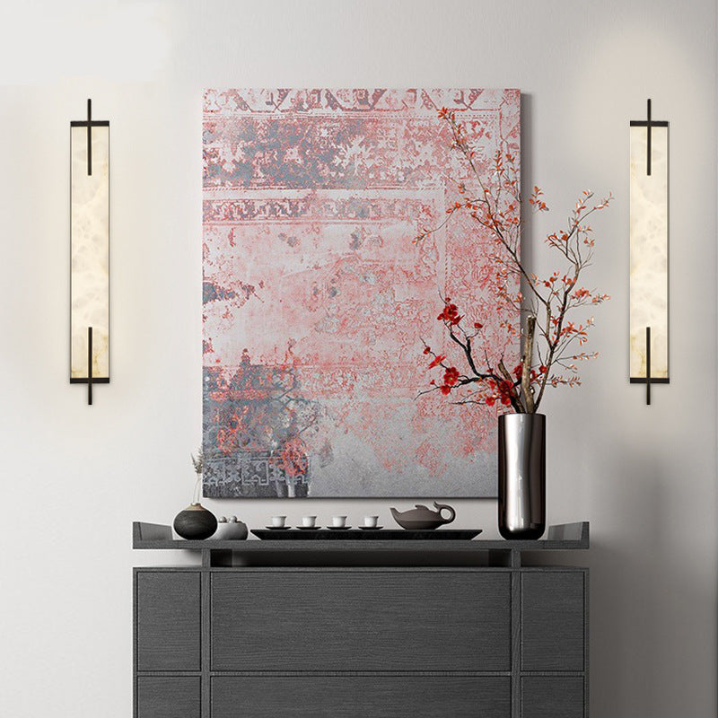 Square Marble Wall Lamp