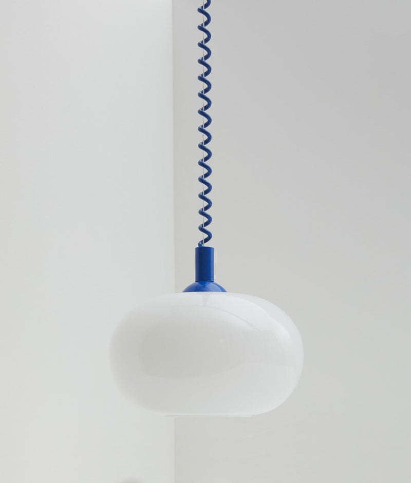 Circular Lifting Glass Pendant Lamp
