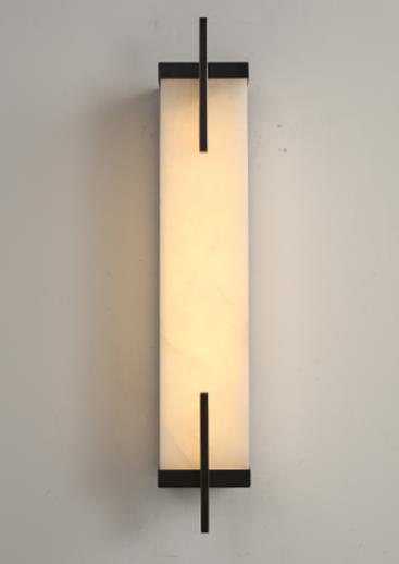 Square Marble Wall Lamp