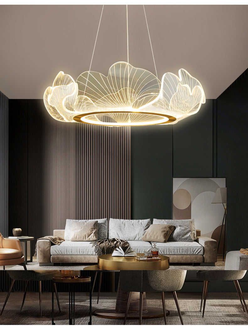Lotus Leaf Chandelier