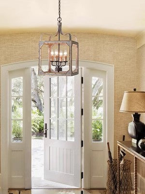 Bohemian Square Box Chandelier