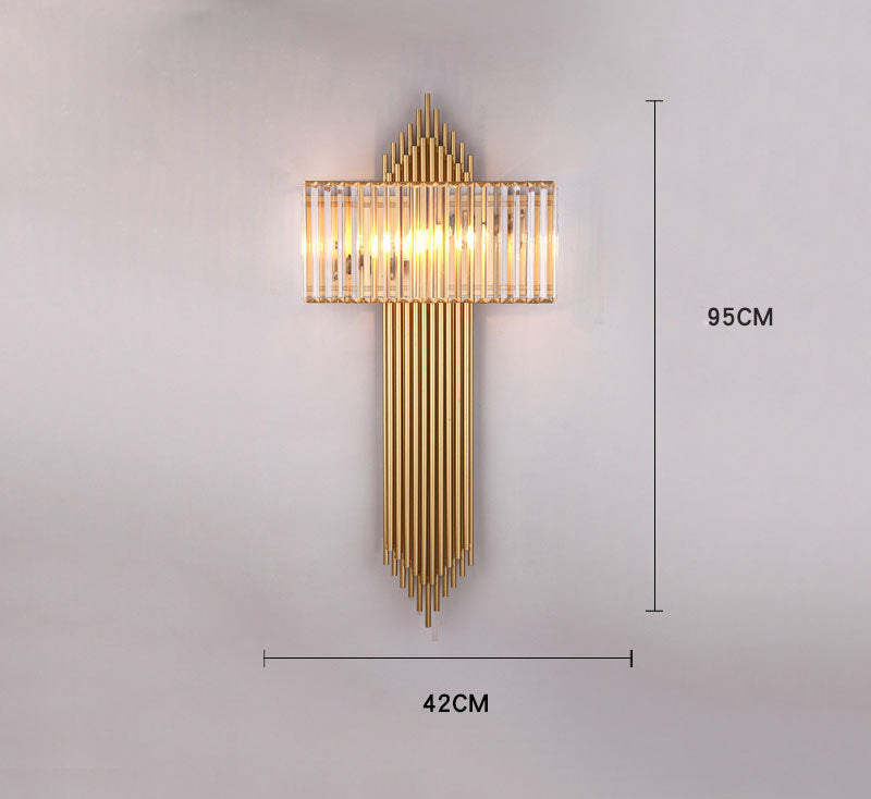 AN Hudson Crystal Wall Lamp
