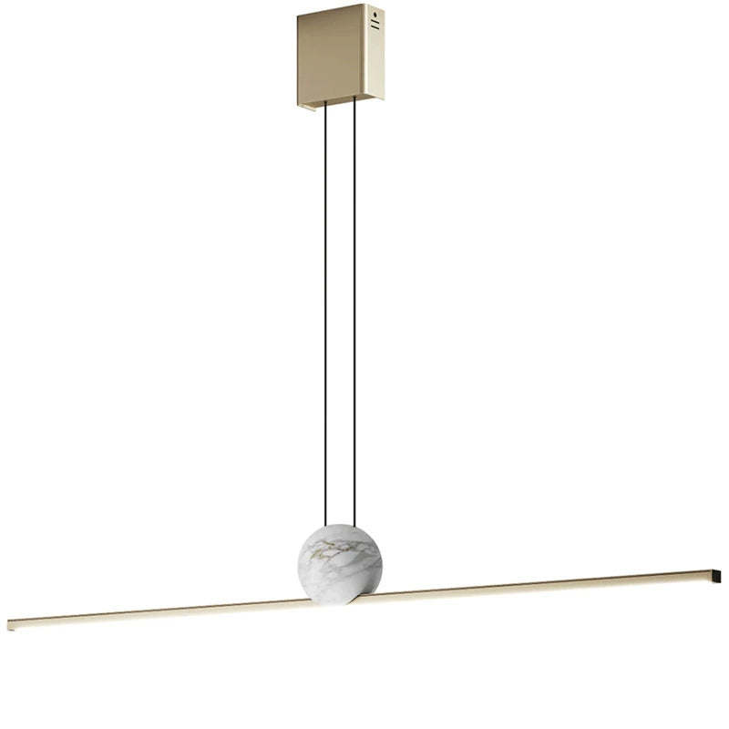 Marble Linear Pendant Light