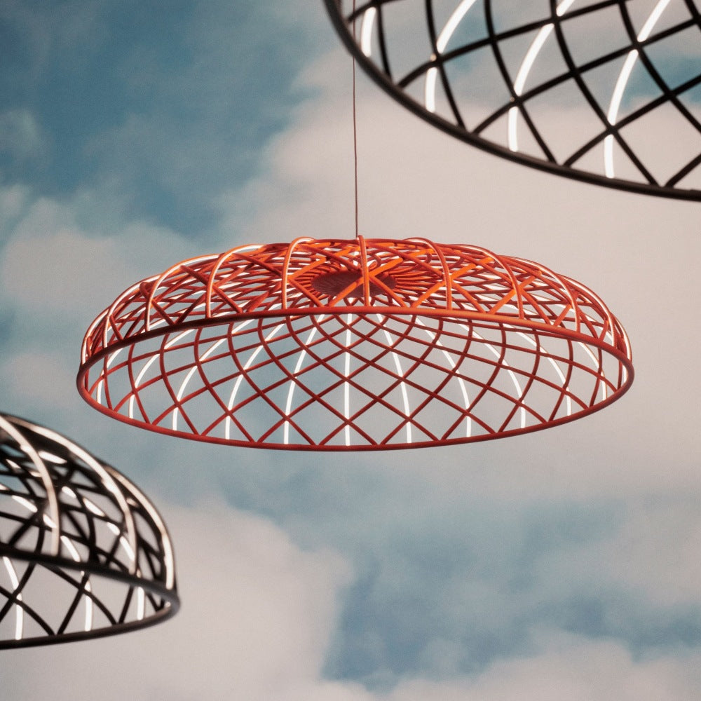 Skynest LED Woven Pendant Light