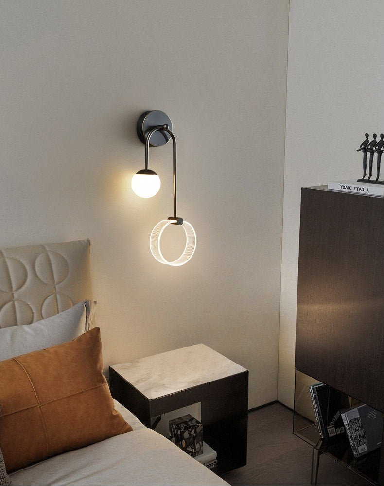 Balanced Circle LED Wall Lamp