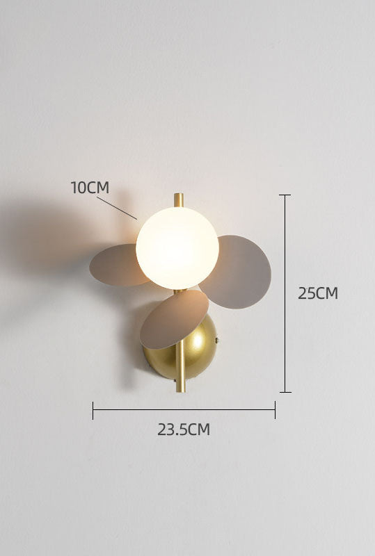 Round Colored Wall Lamps