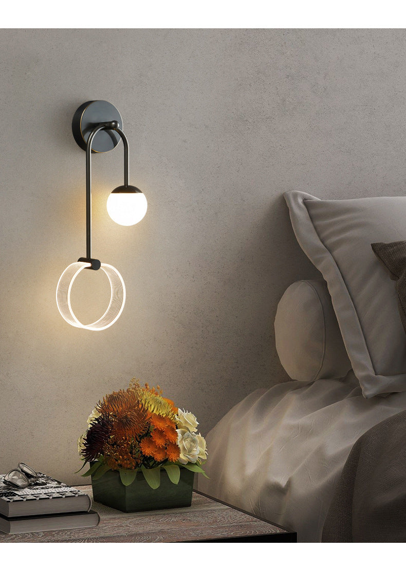 Balanced Circle LED Wall Lamp