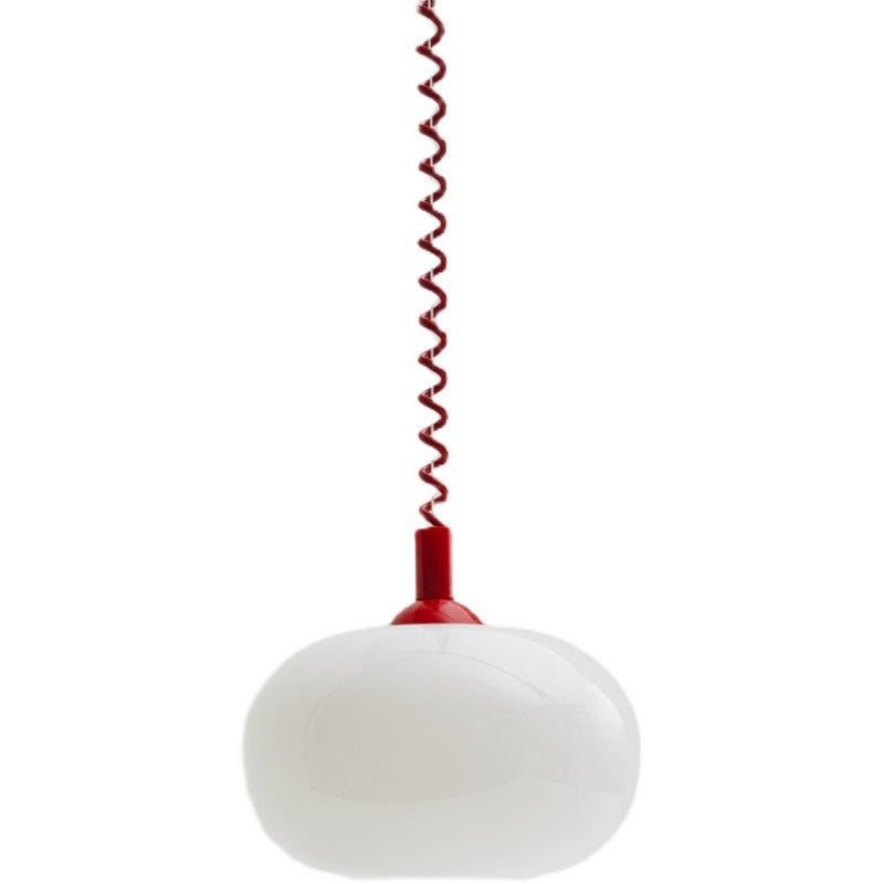 Circular Lifting Glass Pendant Lamp