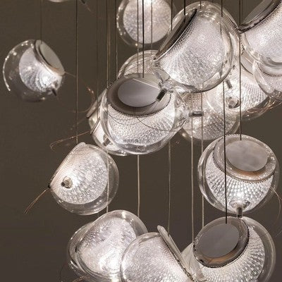 Puffer Glass Pendant Light