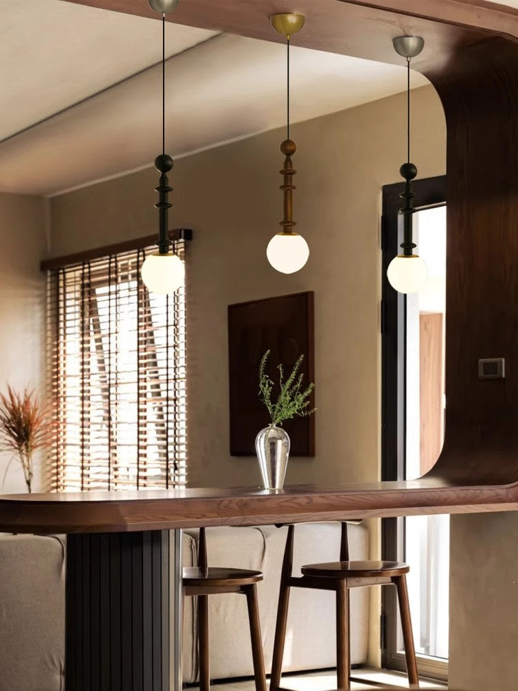 Stark Walnut Pendant Light