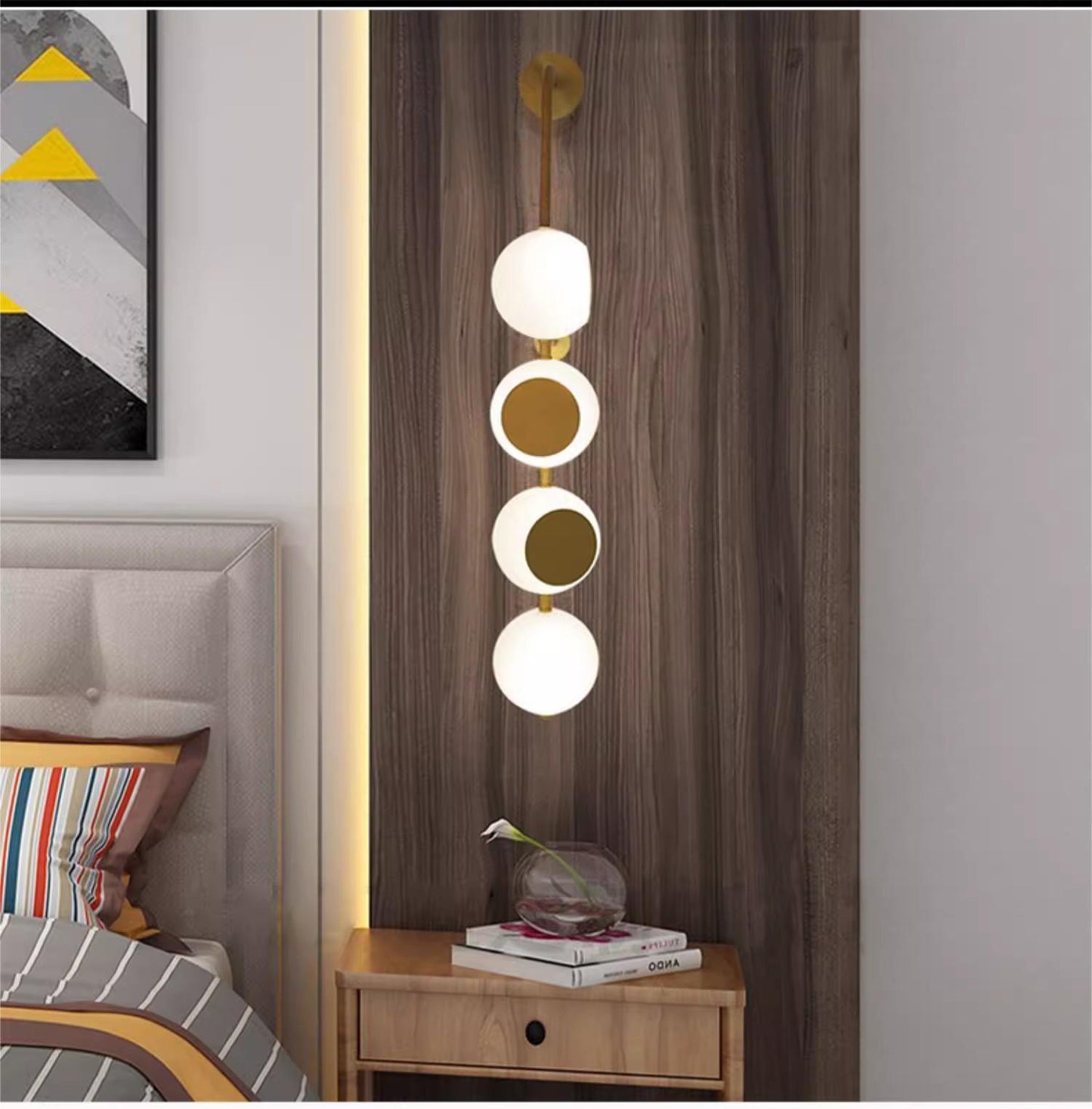Long Pearl Wall Lamp