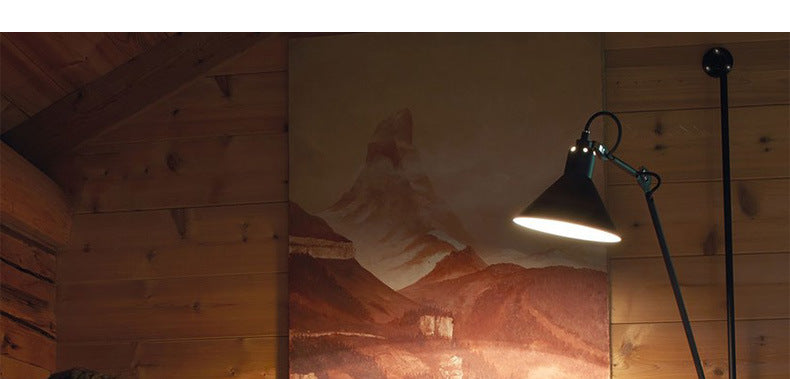 Long Arm Rocker Wall Lamp