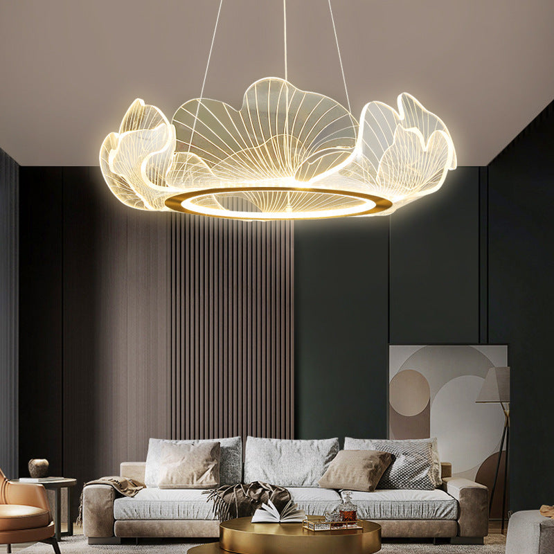 Lotus Leaf Chandelier