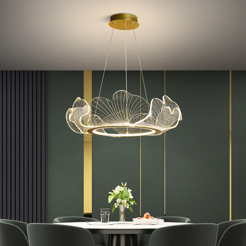 Lotus Leaf Chandelier