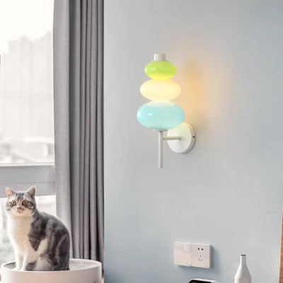 Colored Candy String Wall Lamp