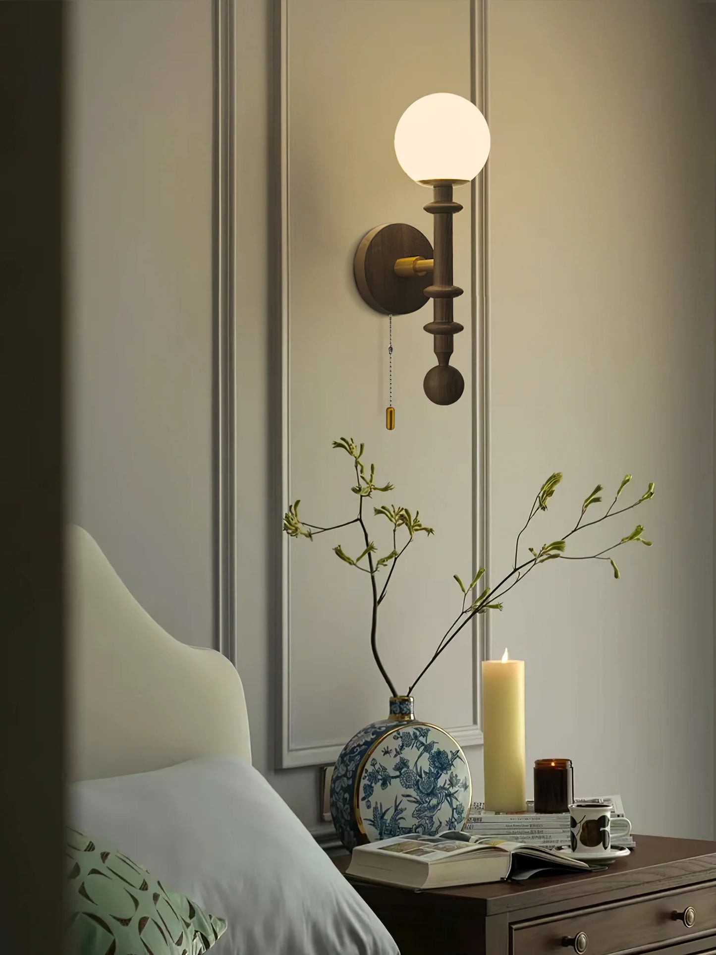 Vintage Roman Wall Lamp
