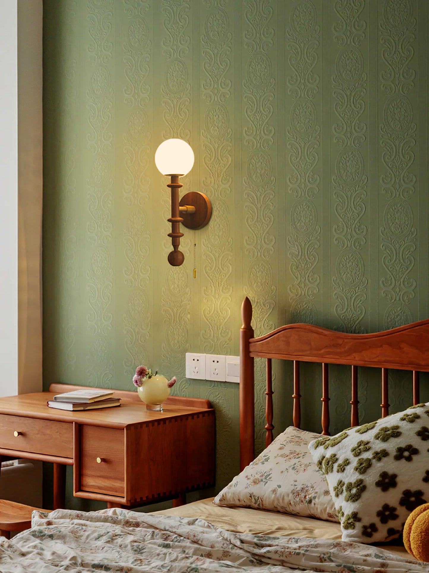 Vintage Roman Wall Lamp