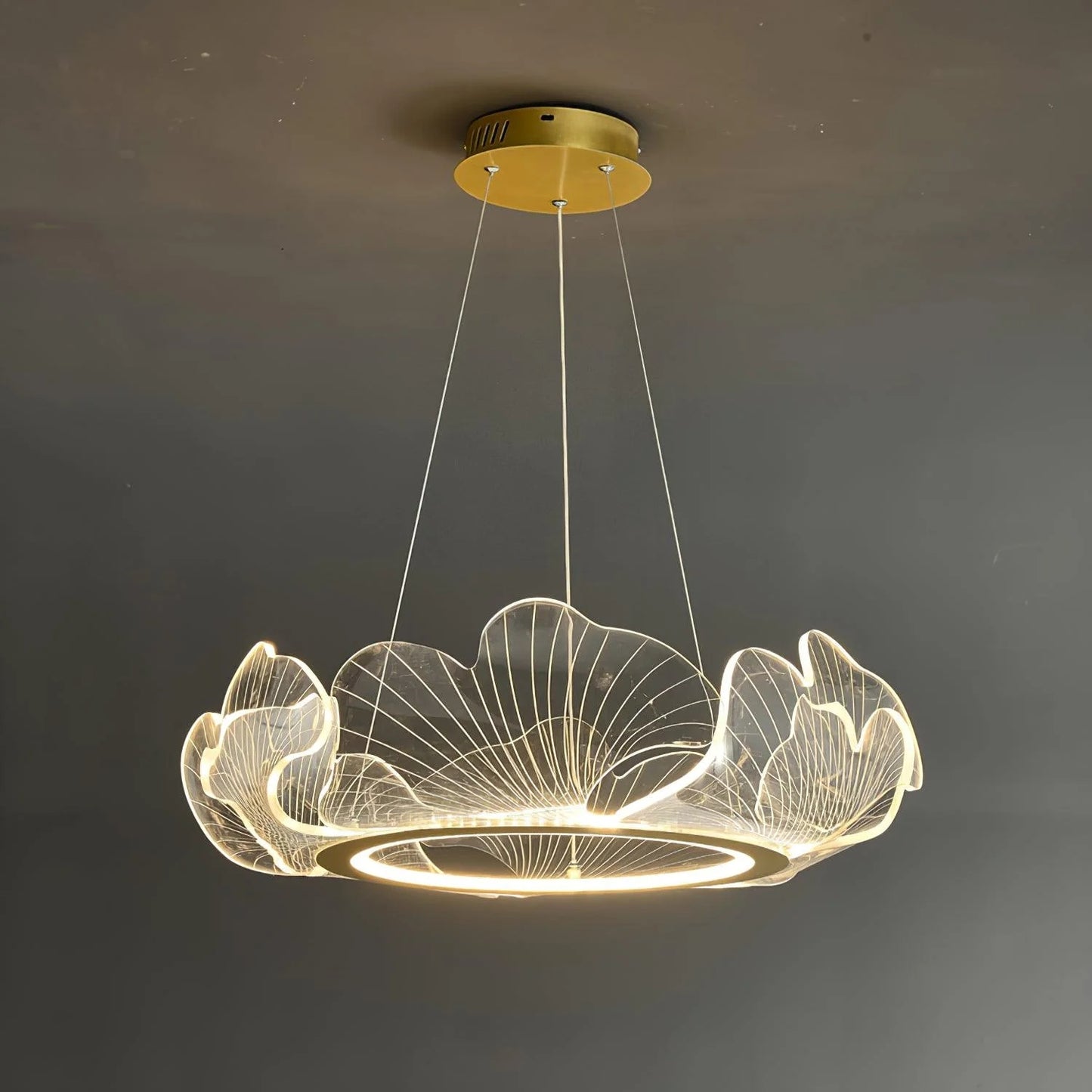 Lotus Leaf Chandelier