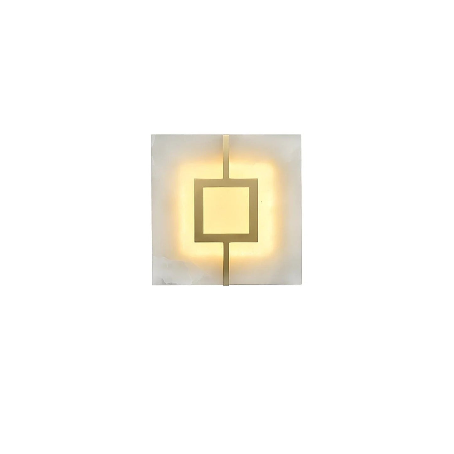 Square Marble Wall Lamp