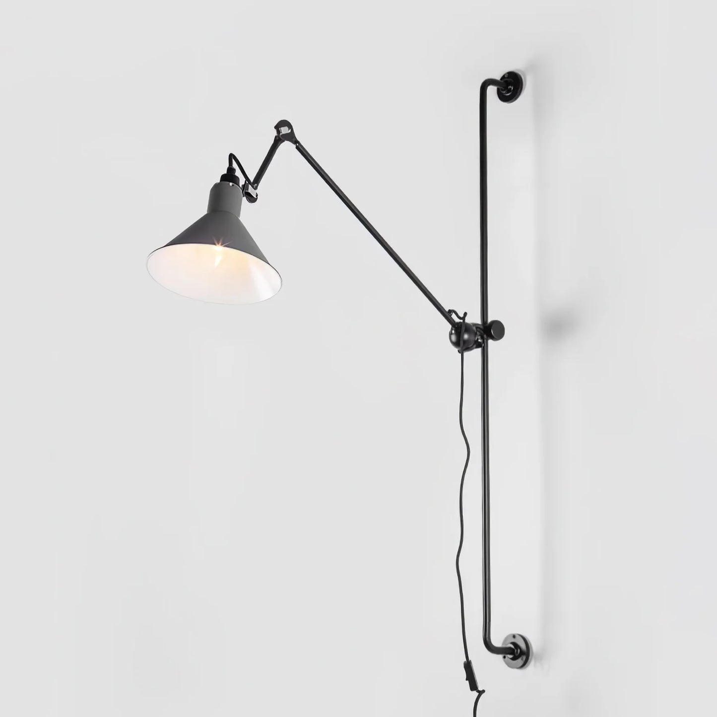 Long Arm Rocker Wall Lamp