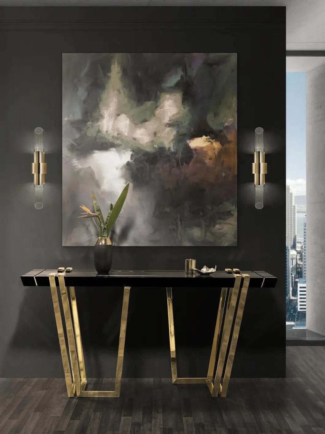 Kotani Crystal Wall Lamp