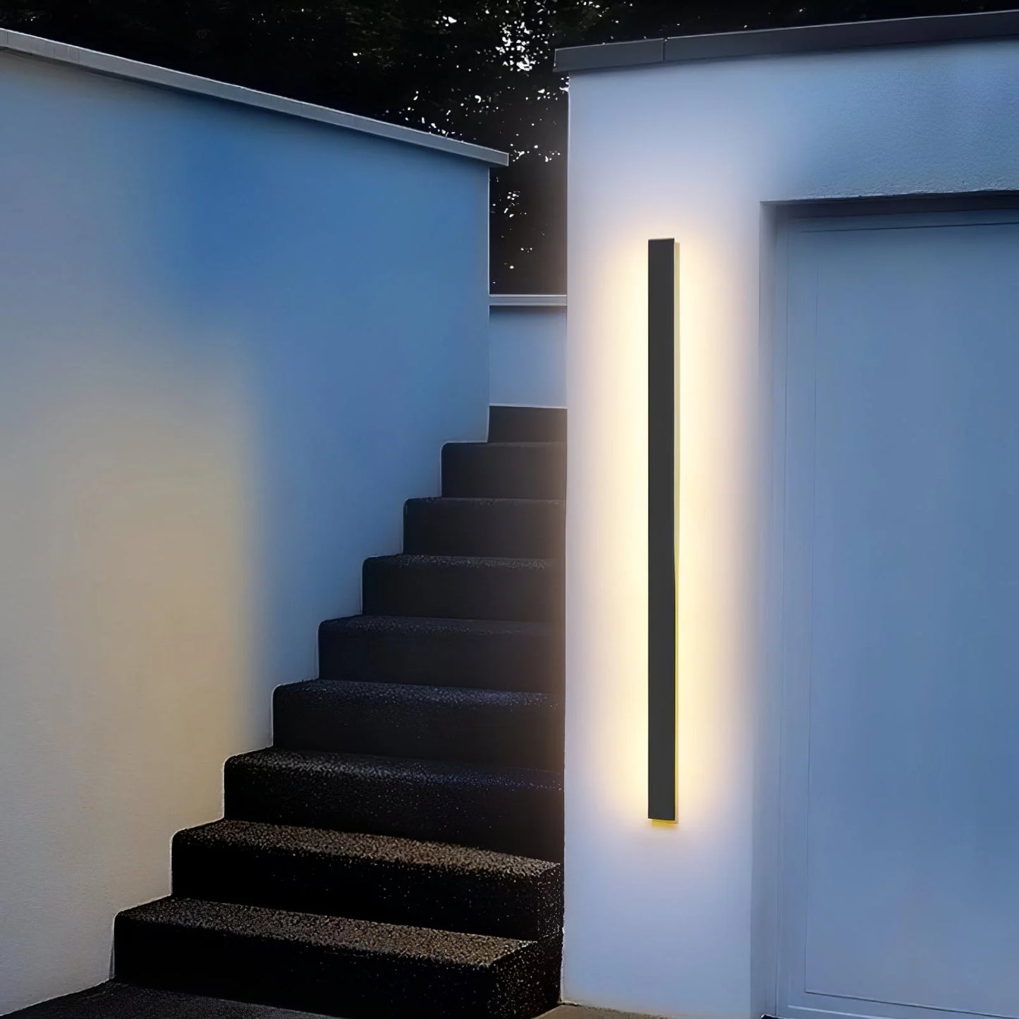 Solar LED Strip Wall Lamp