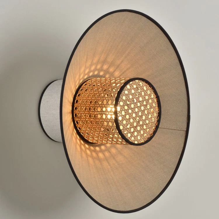 Fabric Woven Wall Lamp
