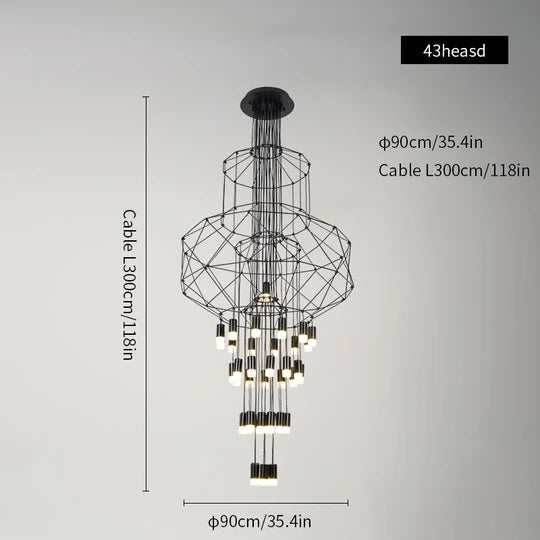 Wireflow LED Chandelier