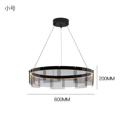 Contemporary Stratos LED Chandelier