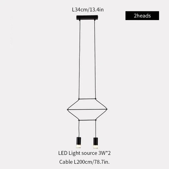 Wireflow LED Chandelier