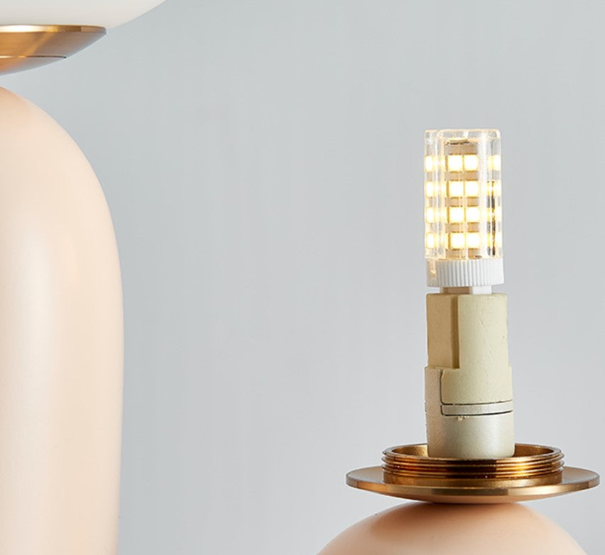 Hand-Built Oo Table Lamp