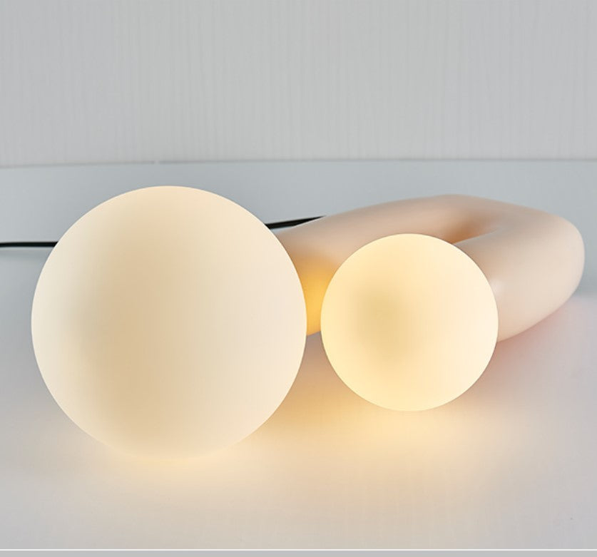 Hand-Built Oo Table Lamp