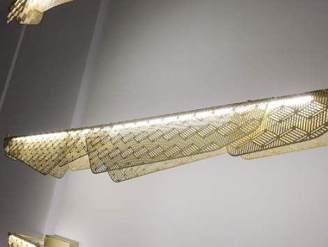 Hollow Carved Design Pendant Lamp