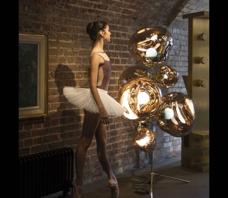 7-Light Melt Floor Lamp Replica by Tom Dixon
